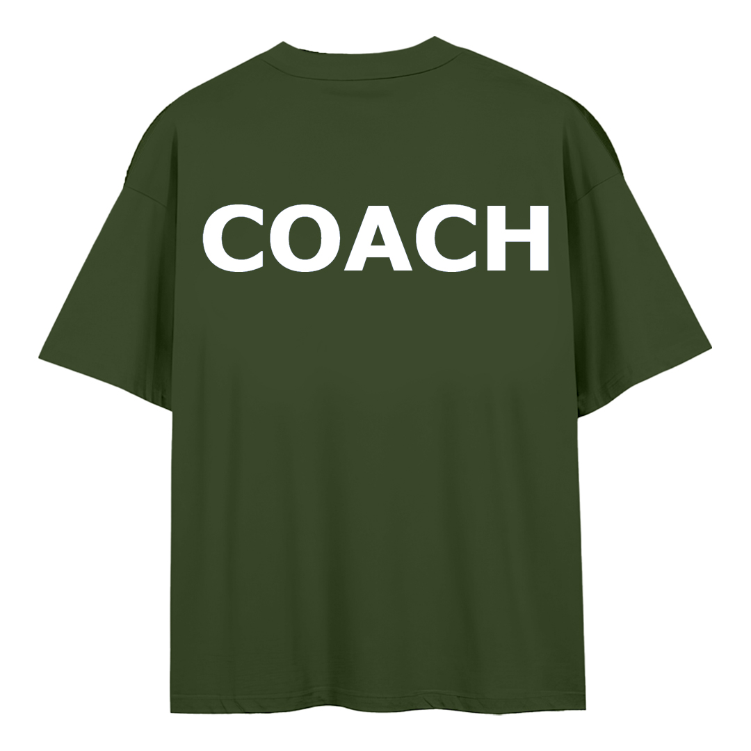 טריקו בגדי עבודה הדפס גב COACH