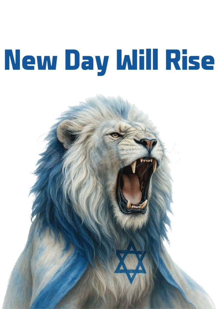 Rising lion New Day Will Rise