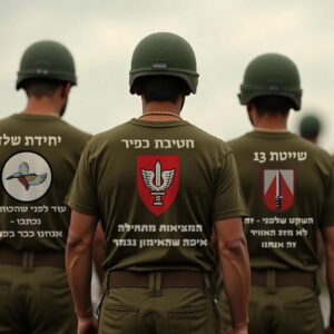 הדפסת חולצות צבא – הדרך המושלמת לגיבוש יחידה וליצירת זיכרון בלתי נשכח
