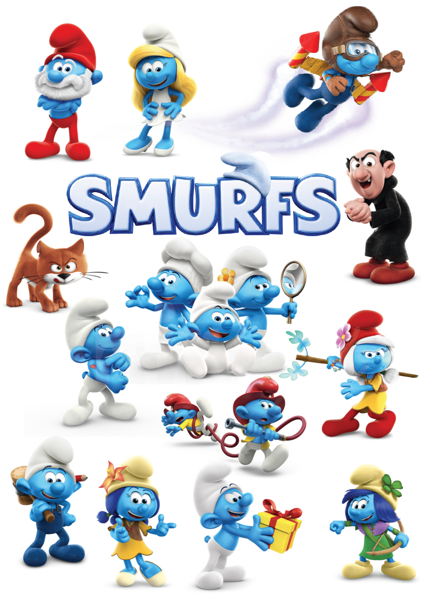 הדפס חולצה דמויות מסרט הדרדסים